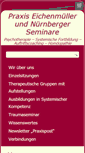 Mobile Screenshot of nuernberger-seminare.de